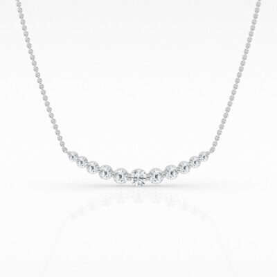 1.00 cttw Smile Pendant