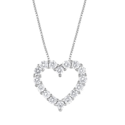 1.00 cttw Beautiful Heart Pendant