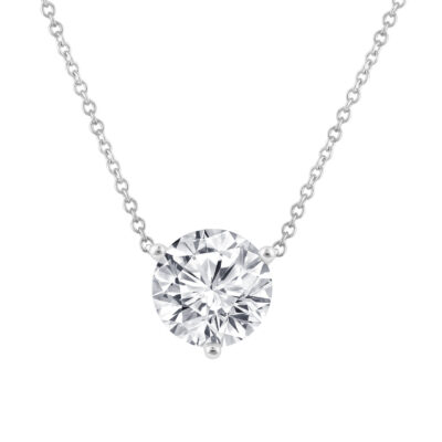 2.00 ct  Solitaire Pendant - Round