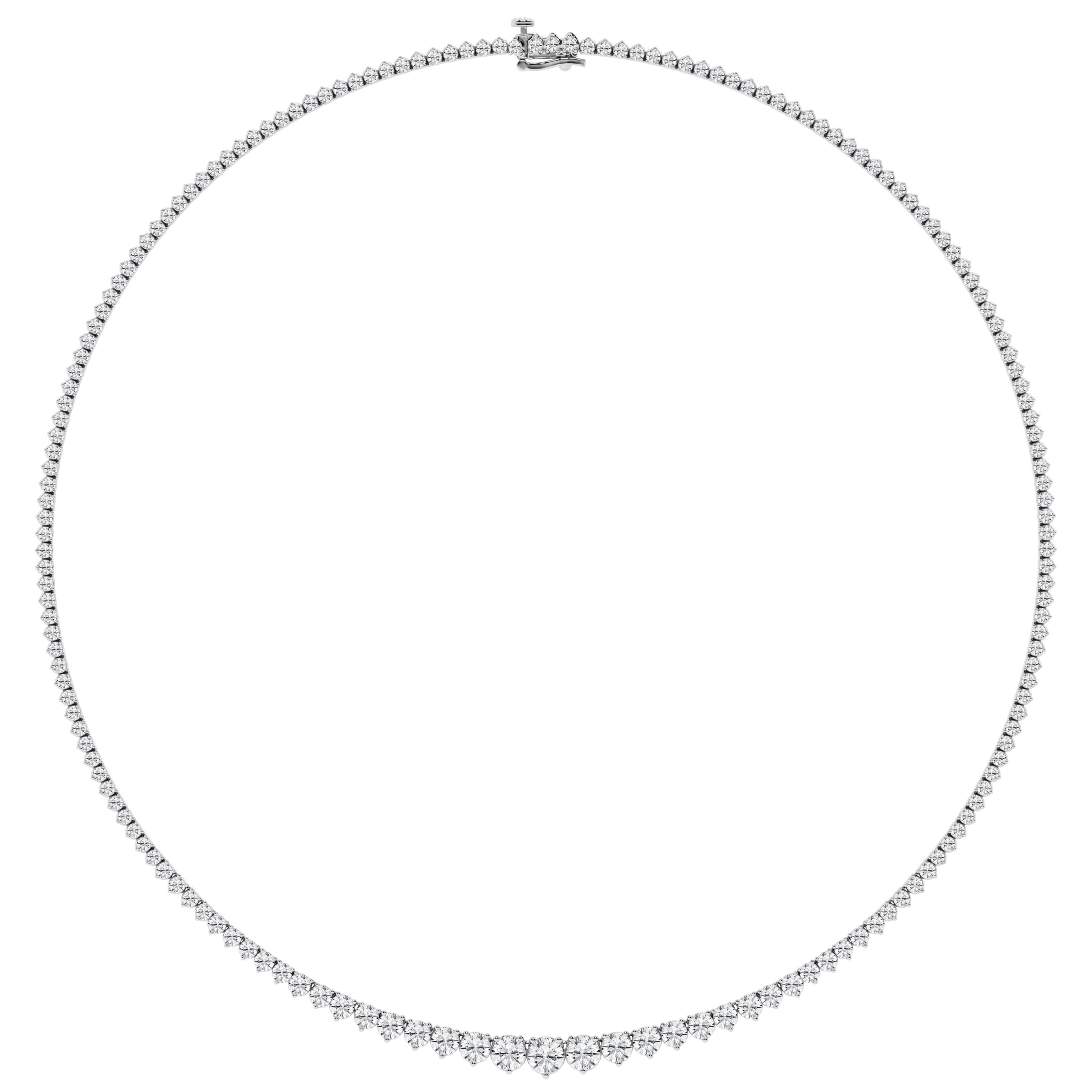 9.60 cttw Rivera Necklace - Round